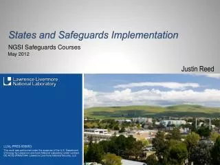 States and Safeguards Implementation