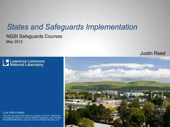 states and safeguards implementation