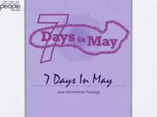7 Days In May