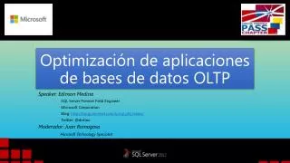optimizaci n de aplicaciones de bases de datos oltp
