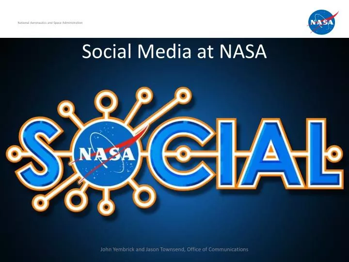 social media at nasa