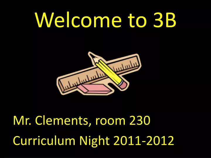 welcome to 3b