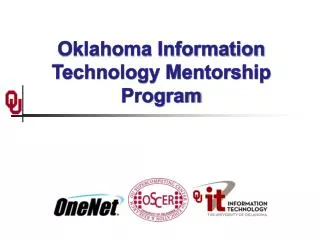 Oklahoma Information Technology Mentorship Program