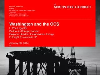 Washington and the OCS