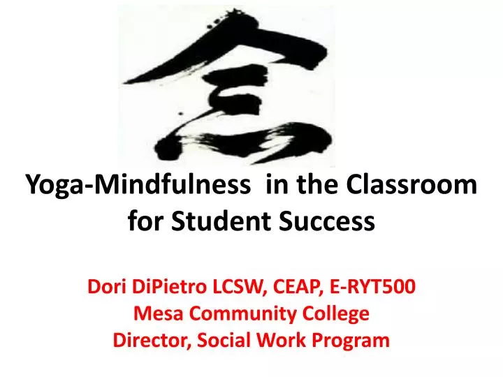 yoga mindfulness in the classroom for student success