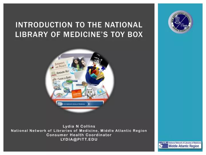 introduction to the national library of medicine s toy box