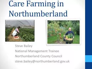 Care Farming in Northumberland