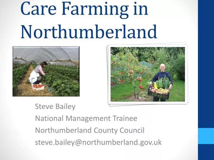 care farming in northumberland