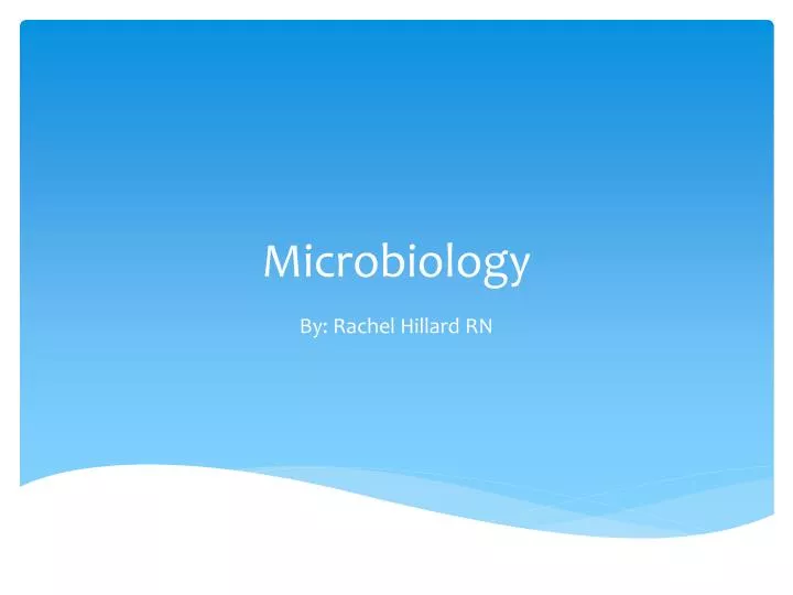 microbiology