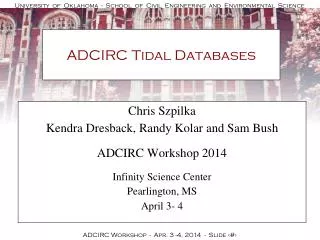 ADCIRC Tidal Databases