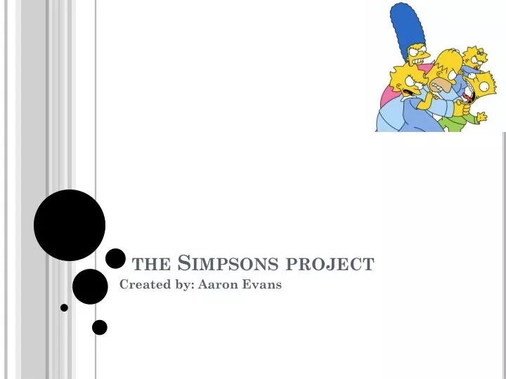 the simpsons project