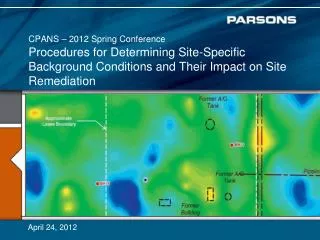 Procedures for Determining Site-Specific Background Conditions and Their Impact on Site Remediation