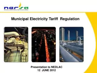 Municipal Electricity Tariff Regulation