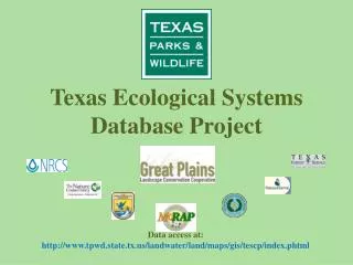 Texas Ecological Systems Database Project