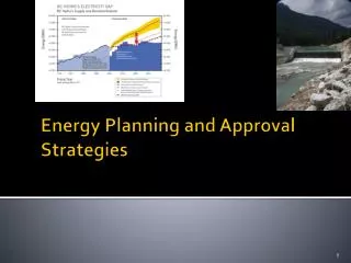 Energy Planning and Approval Strategies