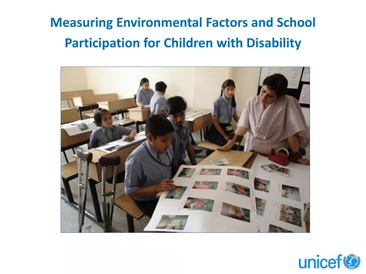 measuring environmental factors and school participation for children with disability
