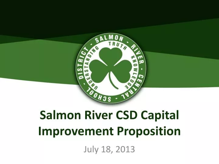 salmon river csd capital improvement proposition