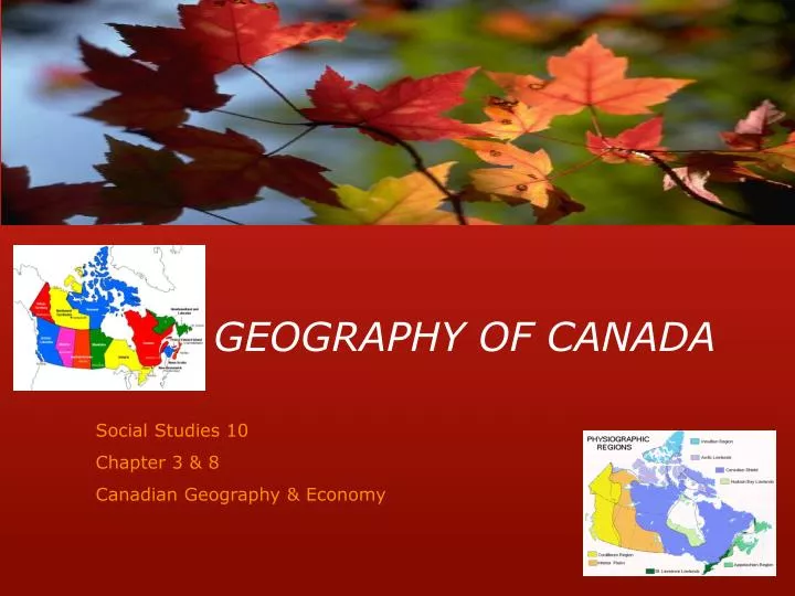 geography of canada