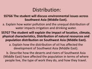 Distribution: