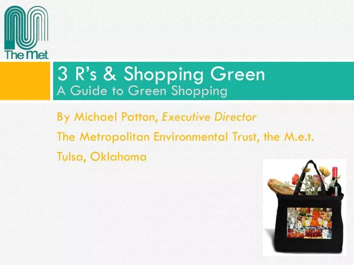 3 r s shopping green a guide to green shopping