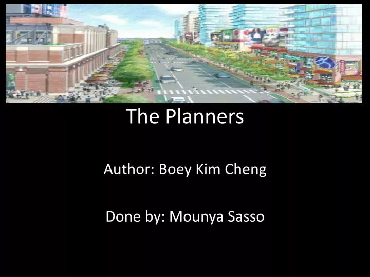 the planners