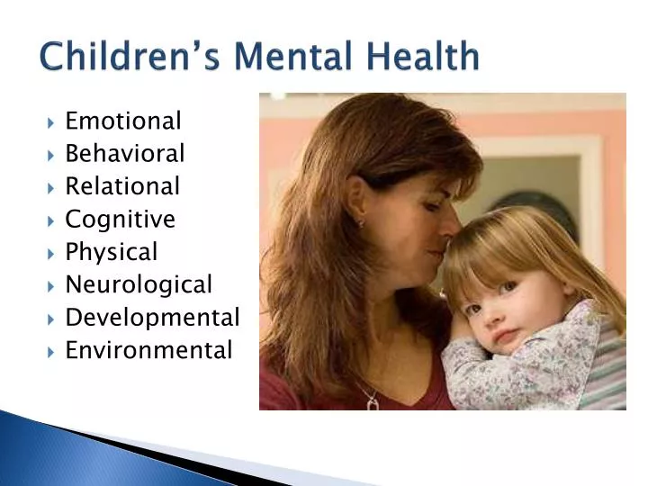 children s mental health