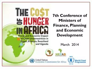 7th Conference of Ministers of Finance, Planning and Economic Development March 2014