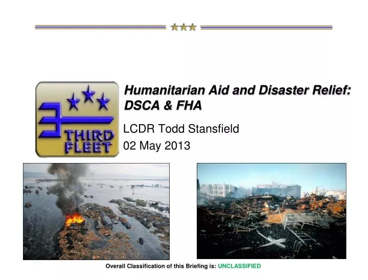 humanitarian aid and disaster relief dsca fha