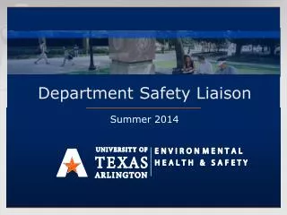 Department Safety Liaison