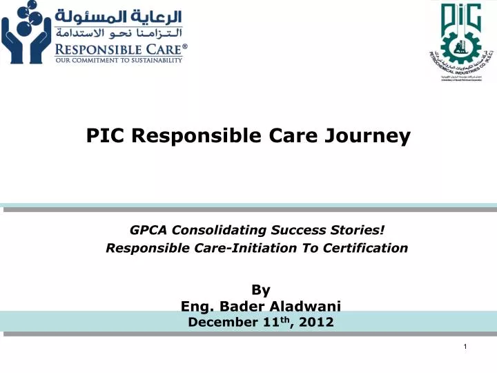 pic responsible care journey