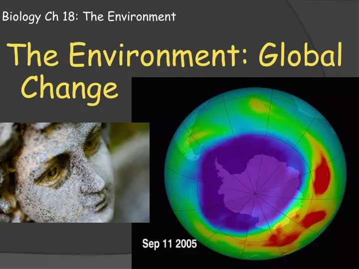biology ch 18 the environment