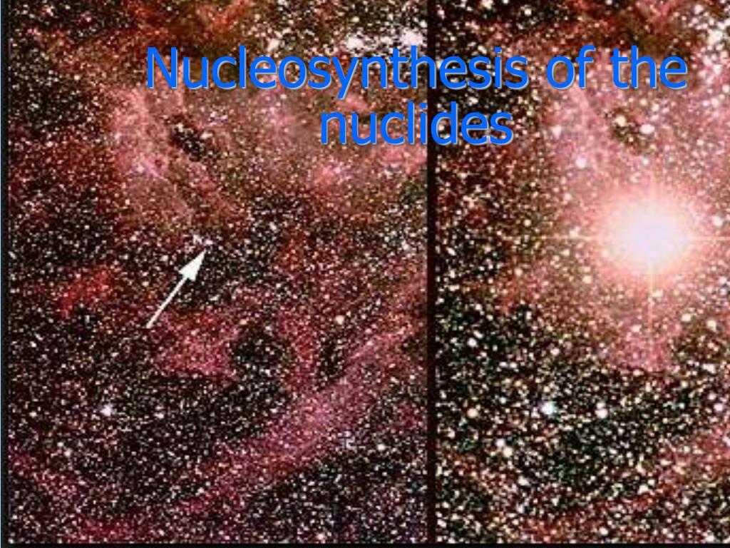 PPT - Nucleosynthesis of the nuclides PowerPoint Presentation, free ...