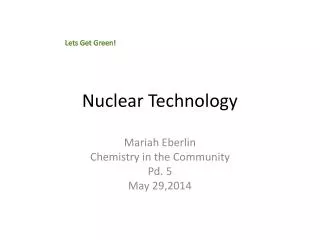 Nuclear Technology