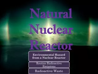 Natural Nuclear Reactor
