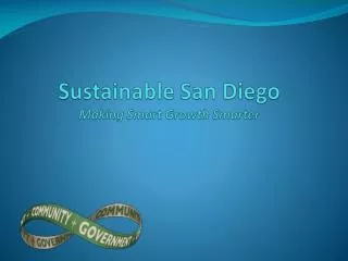 Sustainable San Diego Making Smart Growth Smarter