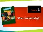 What Is Advertising?