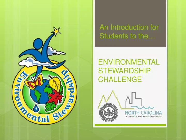 environmental stewardship challenge