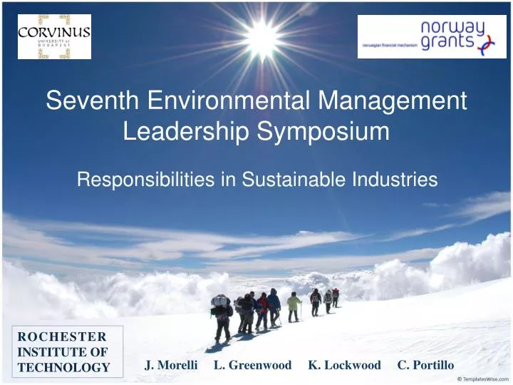 seventh environmental management leadership symposium