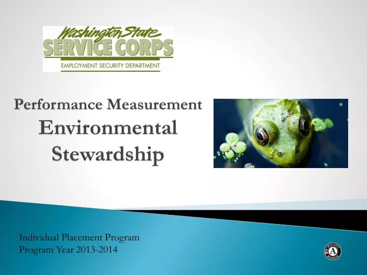 performance measurement environmental stewardship