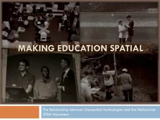 Making Education Spatial