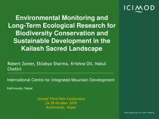 Environmental Monitoring and Long-Term Ecological Research for Biodiversity Conservation and Sustainable Development in