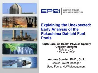 Explaining the Unexpected: Early Analysis of the Fukushima Dai- ichi Fuel Pools
