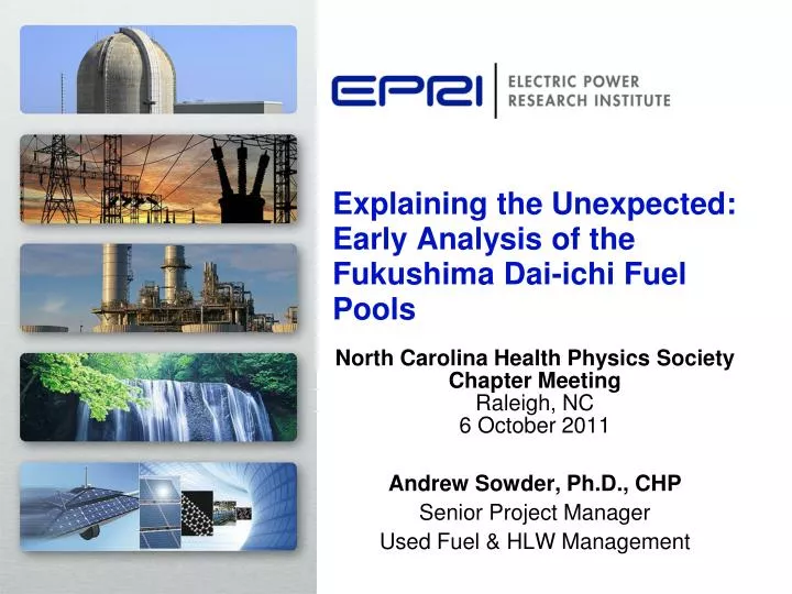 explaining the unexpected early analysis of the fukushima dai ichi fuel pools