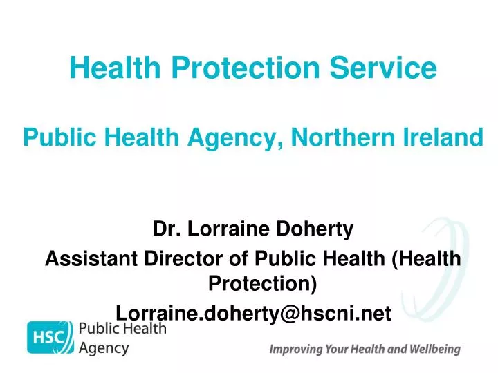health protection service public health agency northern ireland