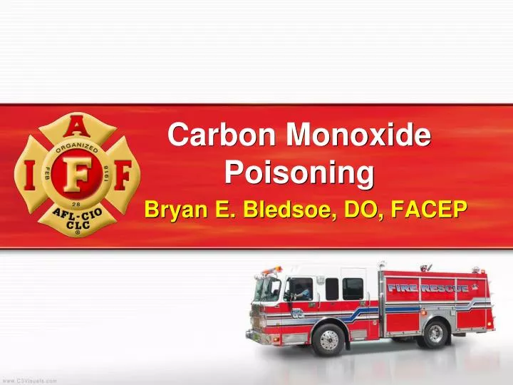 carbon monoxide poisoning