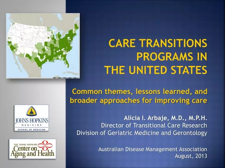 care transitions programs in the united states