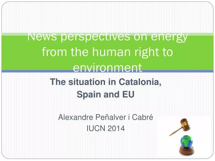 news perspectives on energy from the human right to environment