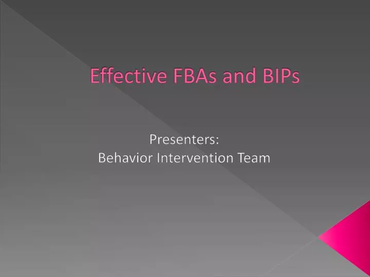 effective fbas and bips