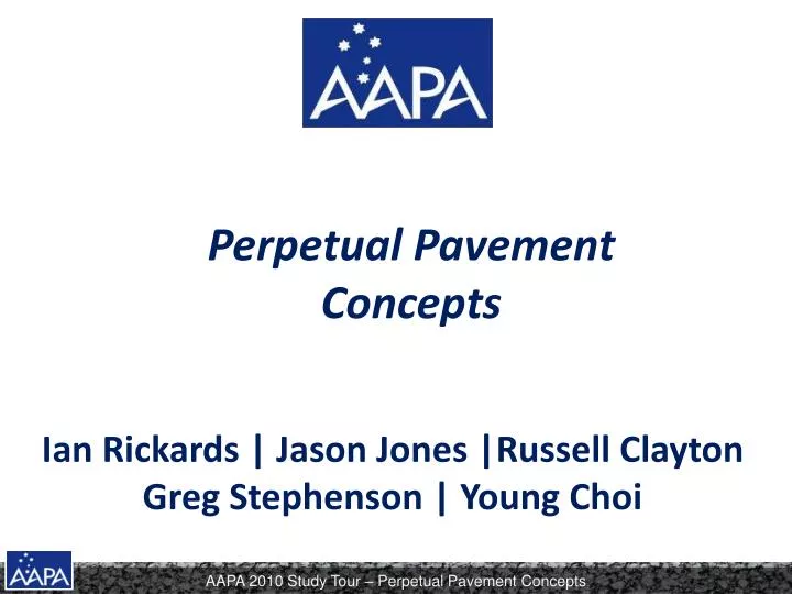 perpetual pavement concepts
