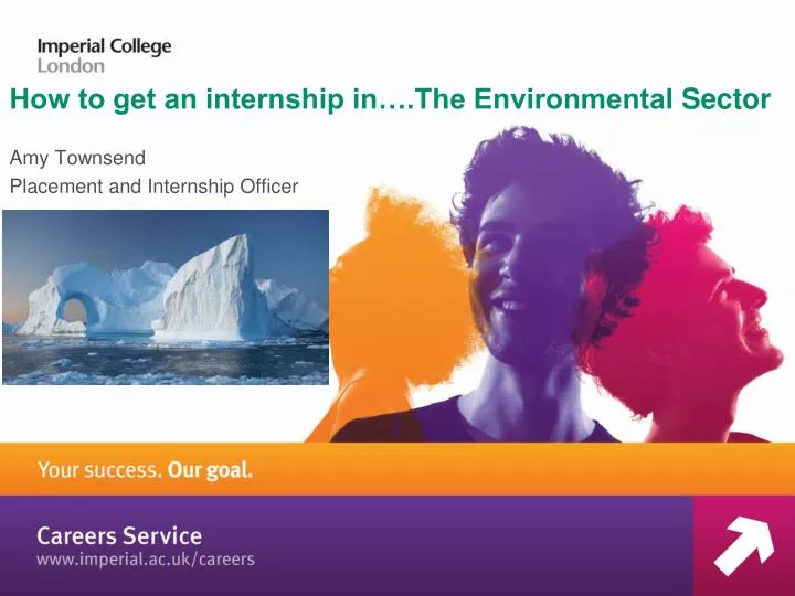 how to get an internship in the environmental s ector